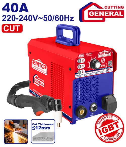 Ինվերտորային պլազմային կտրիչ 40A EMTOP ECUT451