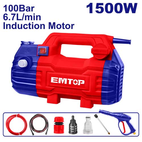 Բարձր ճնշման լվացման սարք 1500Վտ EMTOP EHPW1501