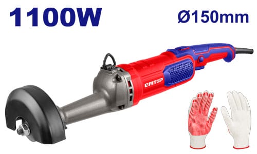 Հղկող մեքենա 1100Վտ 150մմ EMTOP ESTG11001