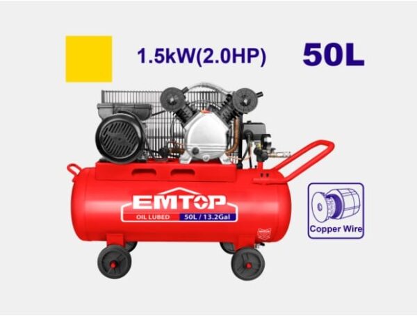 Compressor 50L 1500W EMTOP EACPB20503