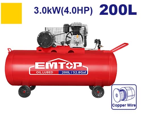 Կոմպրեսոր 200լ 3000Վտ EMTOP EACPB40203