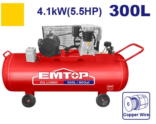 Compressor 300L 4100W EMTOP EACPB50303