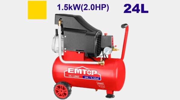 Կոմպրեսոր 24լ 1500Վտ EMTOP EACPD20246