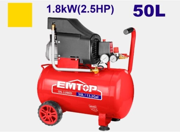 Կոմպրեսոր 50լ 1800Վտ EMTOP EACPD25506