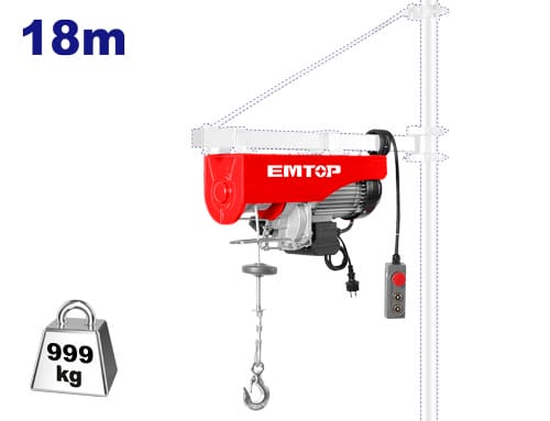 Էլեկտրական տելֆեր 1600Վտ EMTOP EEHT5002