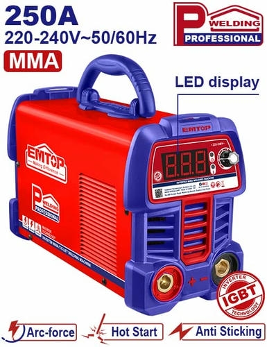 Եռակցման սարք 250Ա MMA ինվերտորային EMTOP EWDEM2561