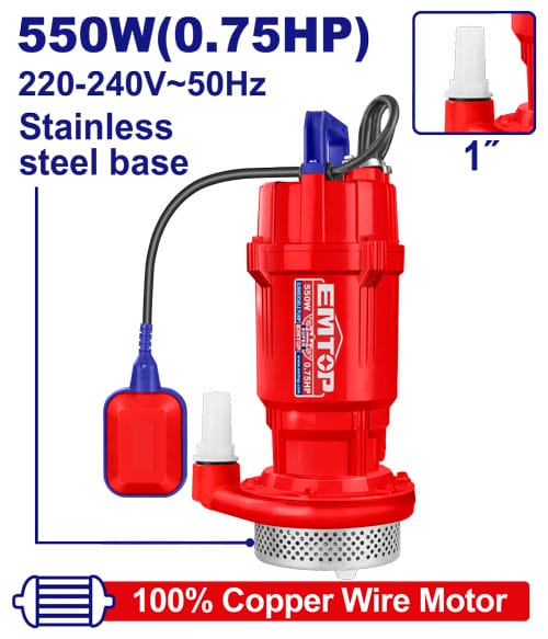 Հորի պոմպ 550Վտ  EMTOP EWPPS05501